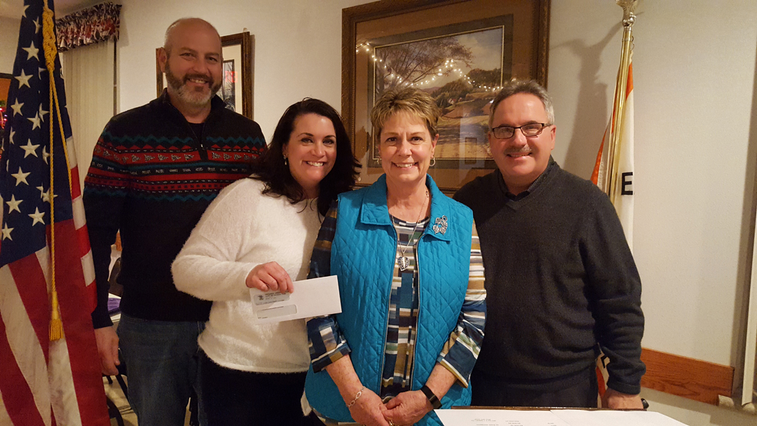Merrill Eagles donate to community causes