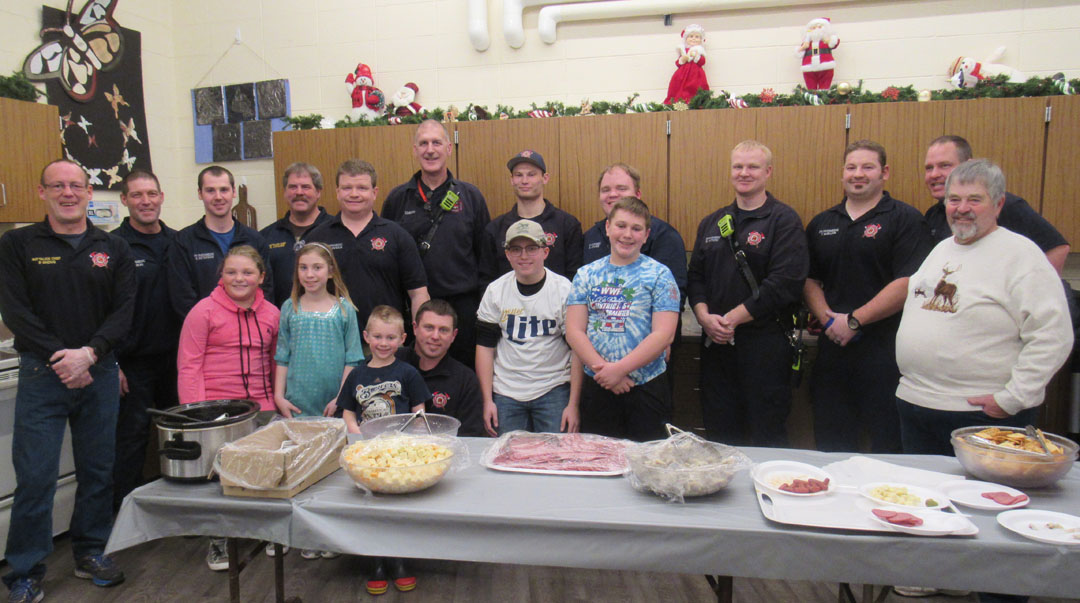 Firefighters sponsor Pine Crest New Year’s party