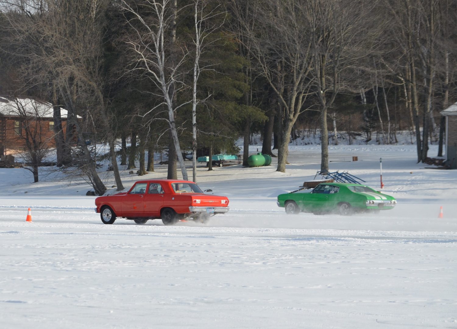 Merrill Ice Drag races a tourism event