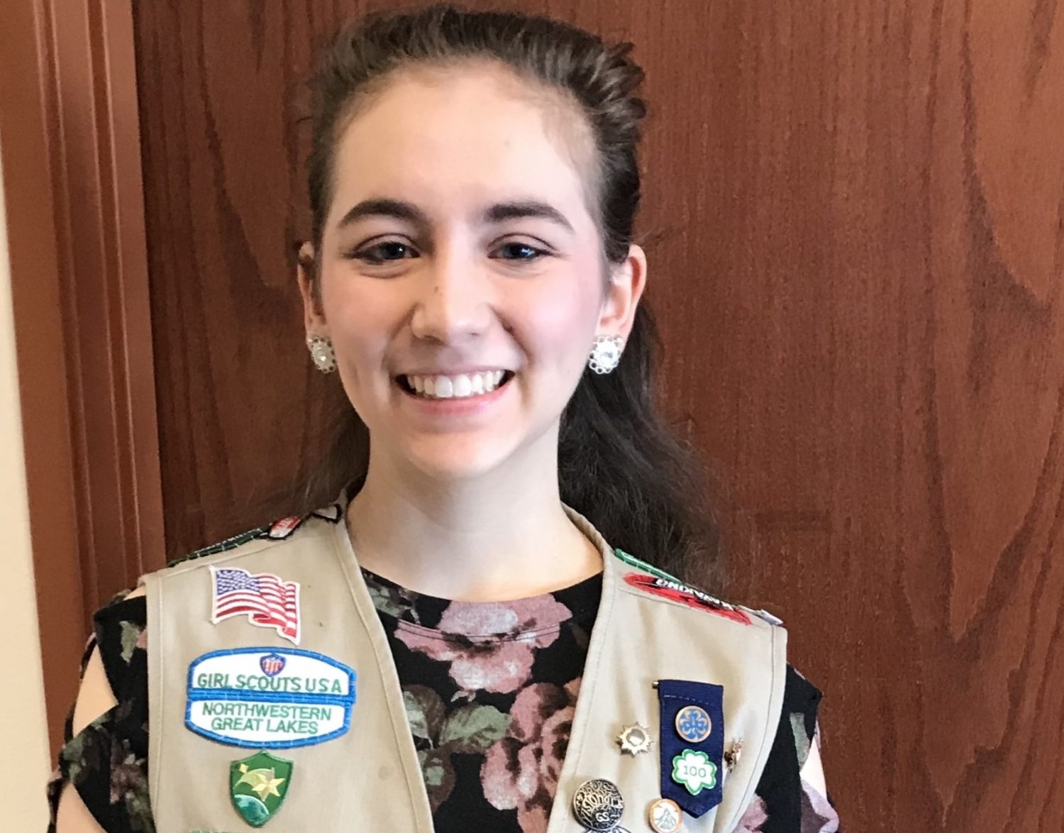 Bergmann earns Girl Scout Gold Award