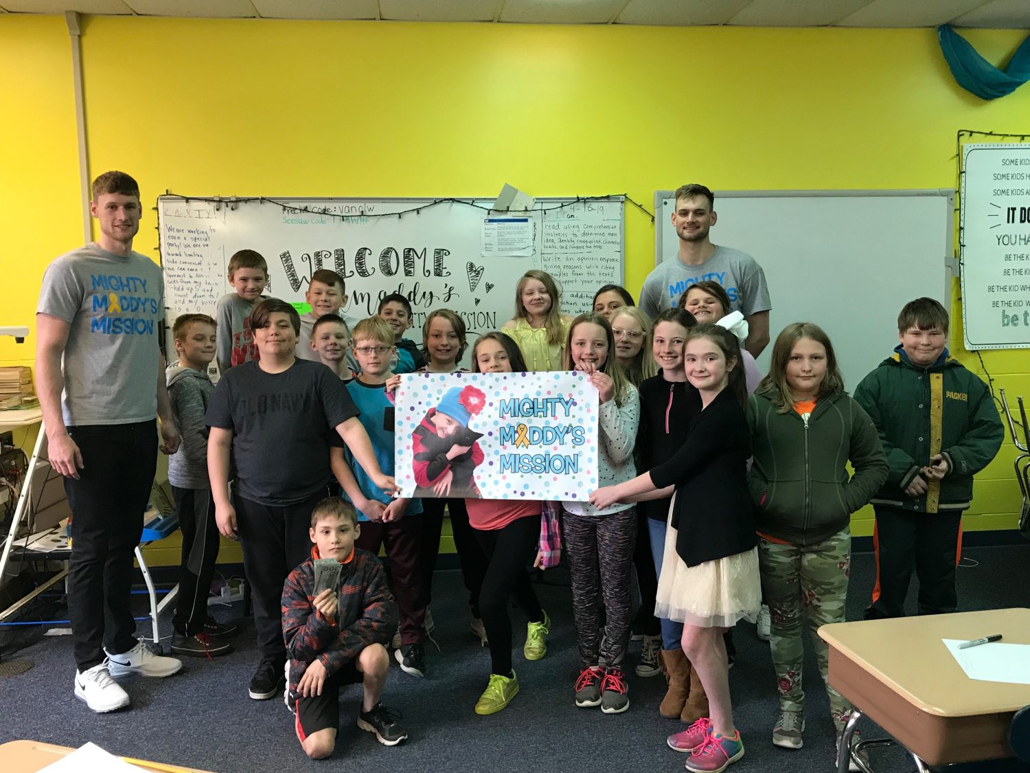 Jefferson fourth graders support Mighty Maddy’s Mission
