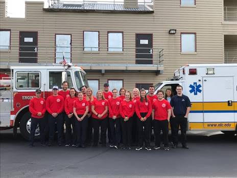 EMT Students at NTC Raise Funds for family of Fallen Firefighter