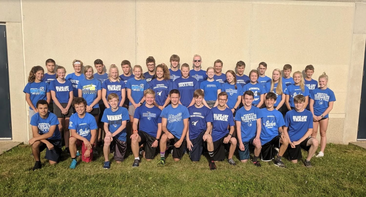 Bluejay runners compete in home meet