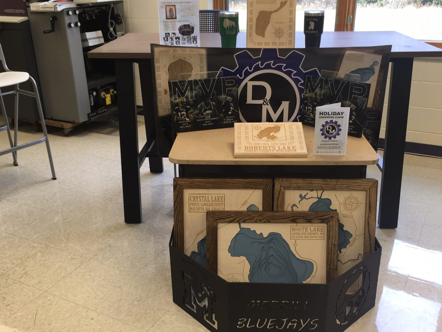MHS student manufacturing and design enterprise off to promising start