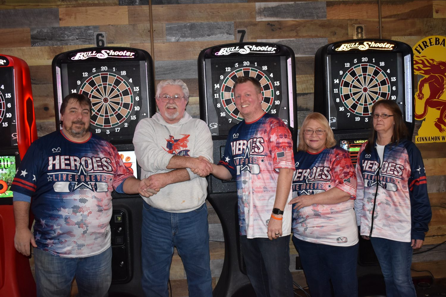 Darts for Vets supports the Never Forgotten Honor Flight