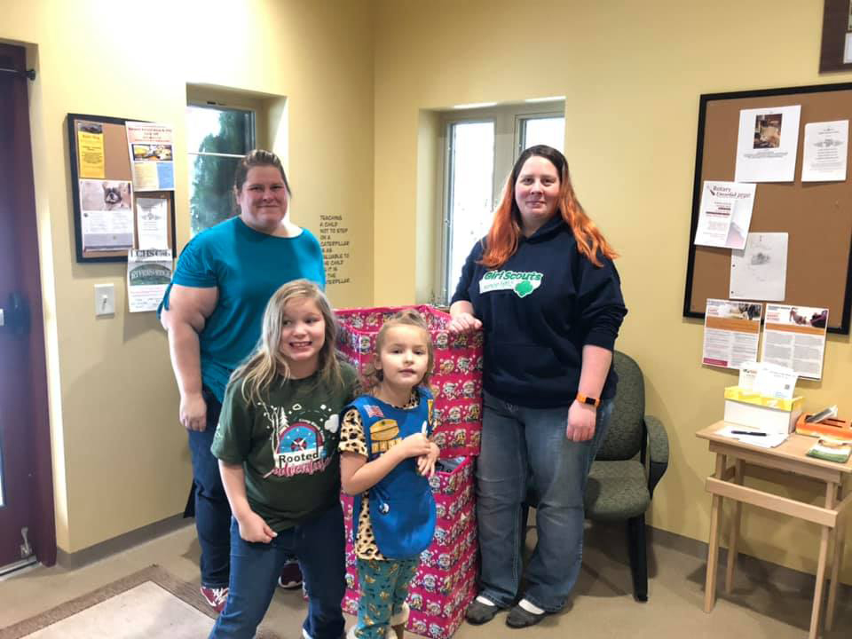 Local Girl Scouts support LCHS