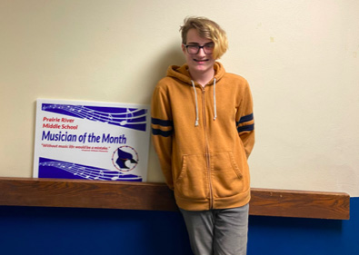 Lemmons named PRMS Musician of the Month