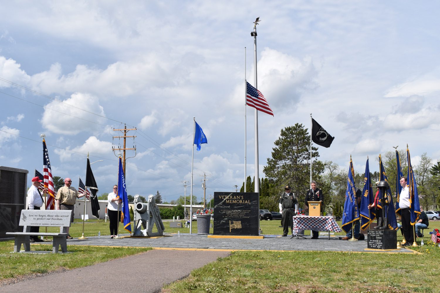 Memorial Day service held at St. Francis Catholic Cemetery