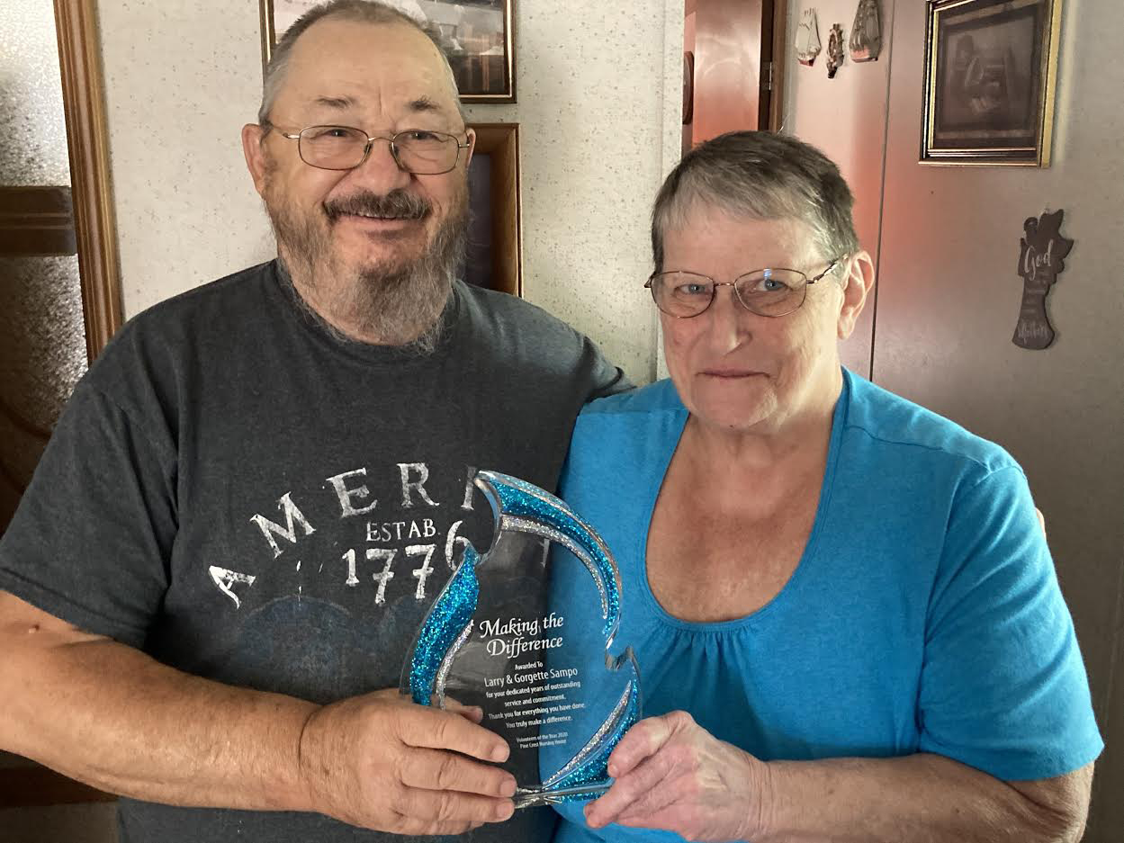 Merrill couple recognized as PCNH Volunteers of the Year