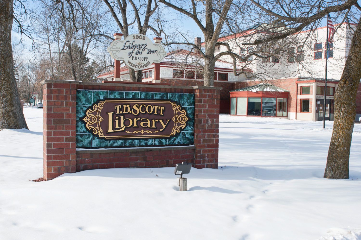T.B. Scott Free Library will reopen on Monday, Feb. 15