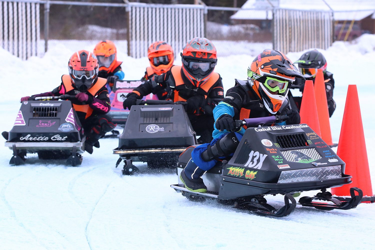 Young Merrill snowmobile racers bring home trophies