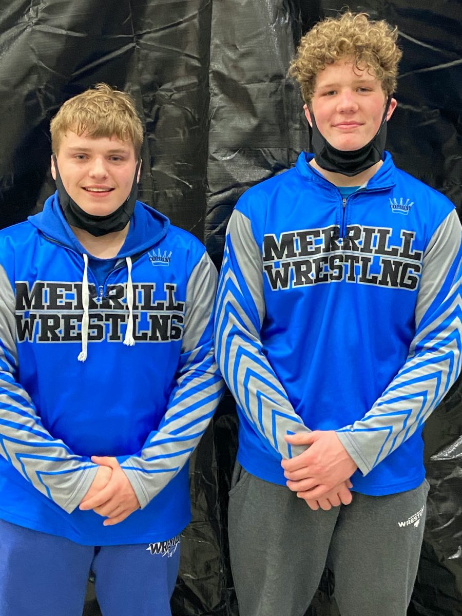 Two Merrill wrestlers advance to sectionals