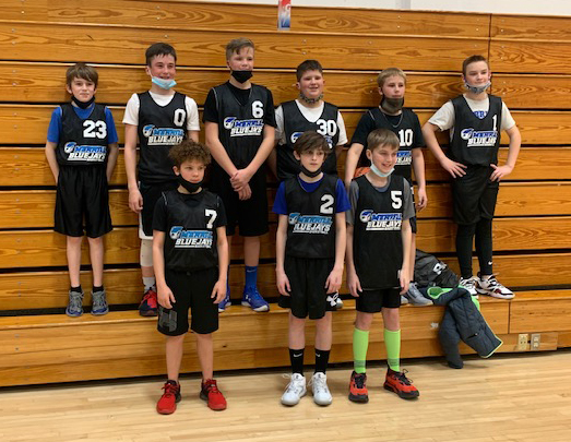 Merrill Traveling 6th Grade Boys take first place in area tournaments
