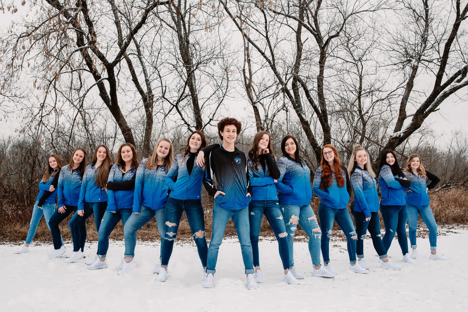 Merrill Bluejay Varsity Dance Team hip hops their way to State