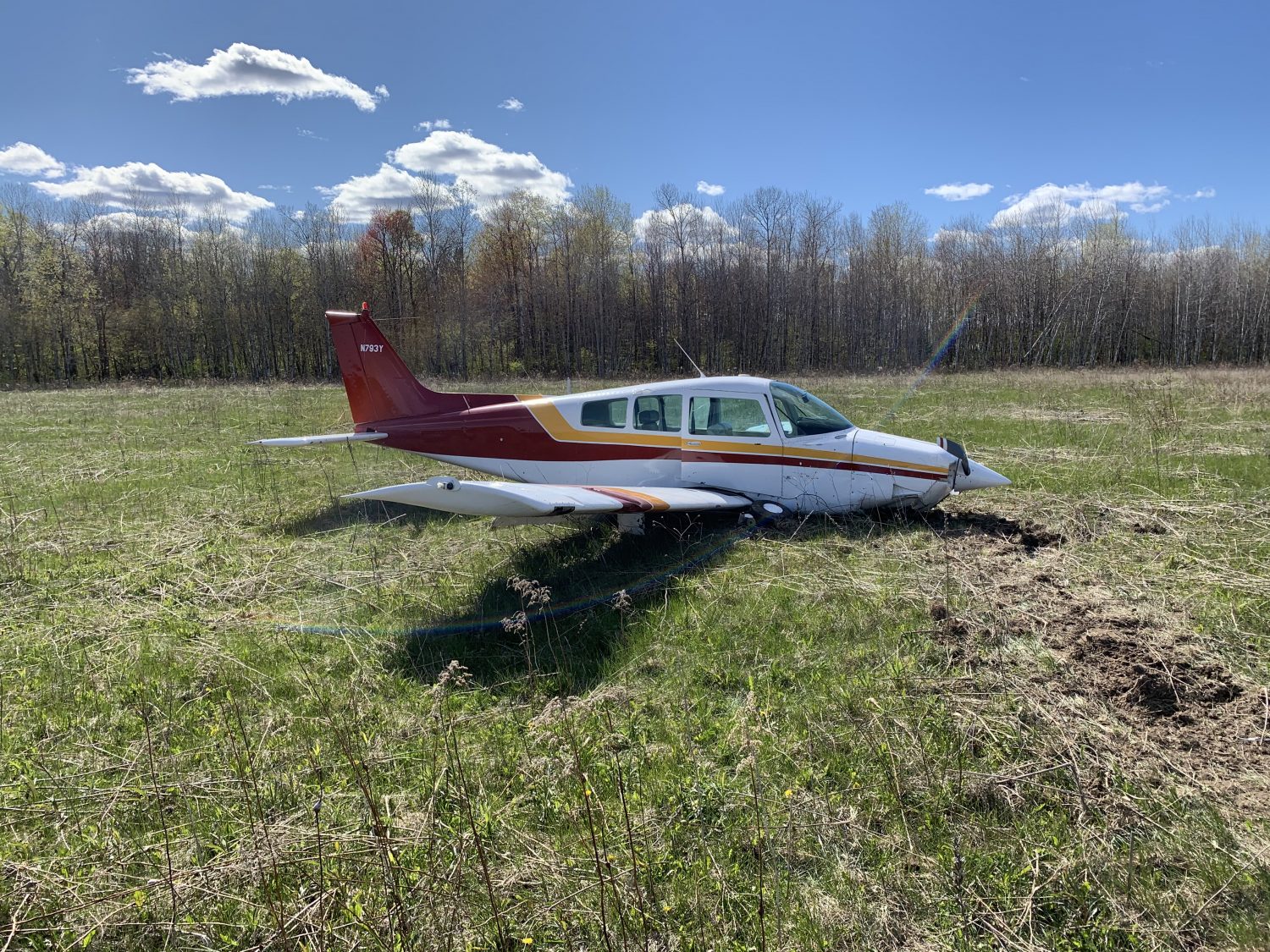 Two Merrill men escape serious injury in ultra-light plane crash