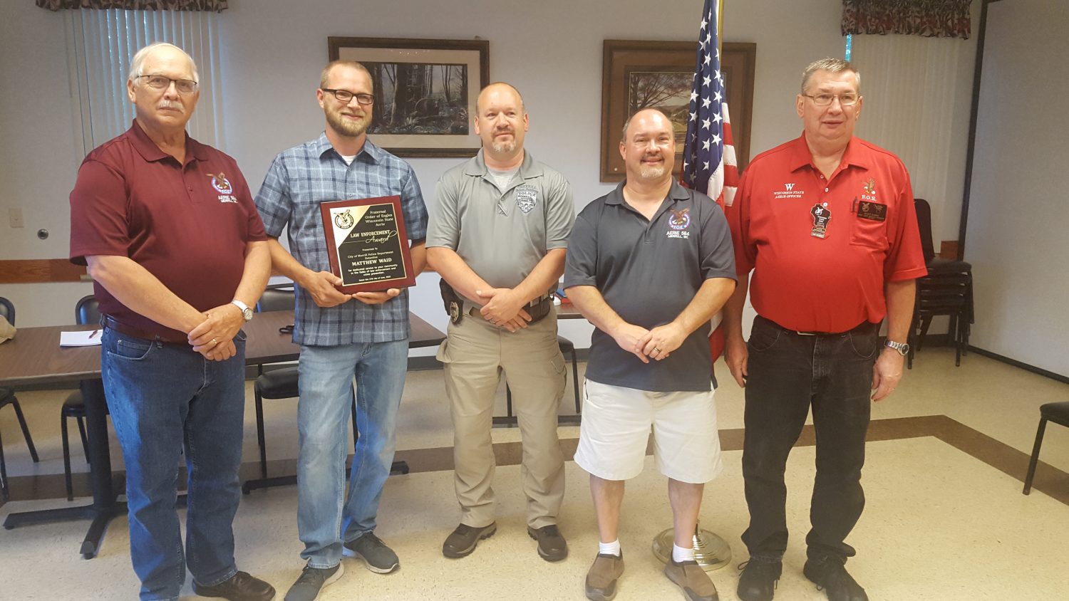 Waid named Law Enforcement Officer of the Year