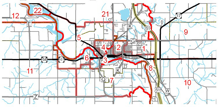 Tentative plan for Supervisory district maps gets thumbs up from County Board