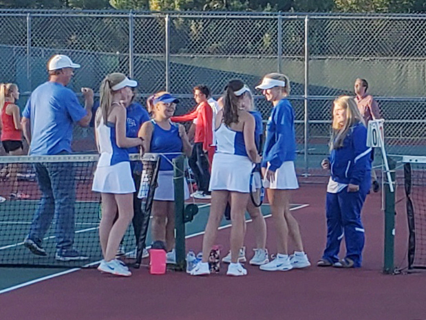 Lady Jays Tennis Team takes on challengers on the courts