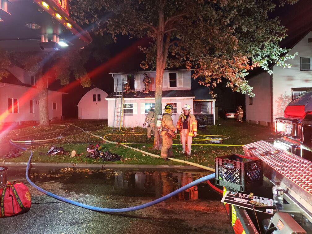 House fire in Merrill causes damage but no injuries