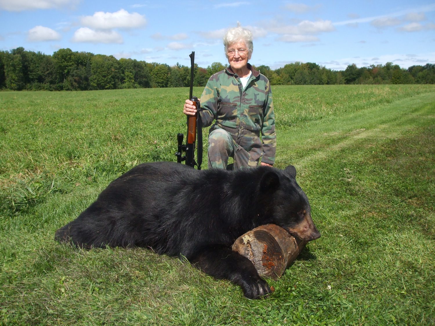 Marie Skic is still hunting and harvesting trophies in her 90’s – and dropping her kills in one shot