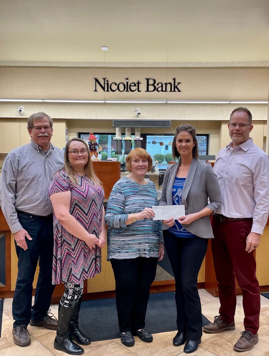 Nicolet Bank donated in honor of World Homeless Day