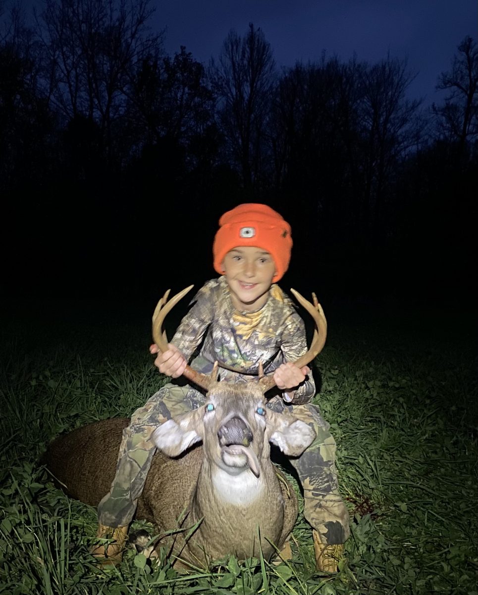 Westover shoots first buck during Youth Hunt