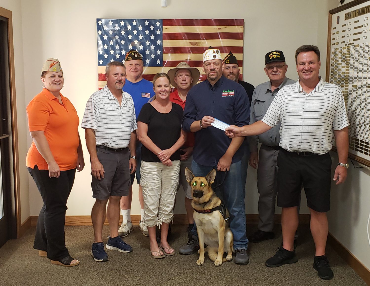 Fore-Some charity donates to VFW Chapter 1638