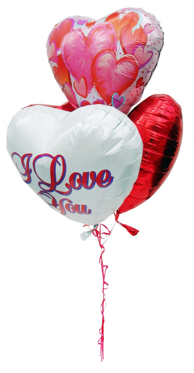 Love is in the air, but balloons shouldn’t be