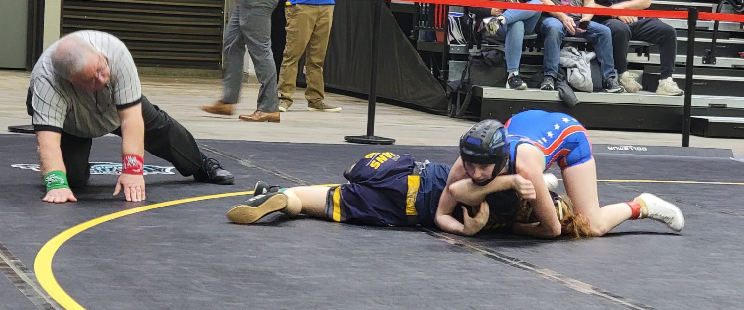 Merrill Girls grapple at State; two girls place