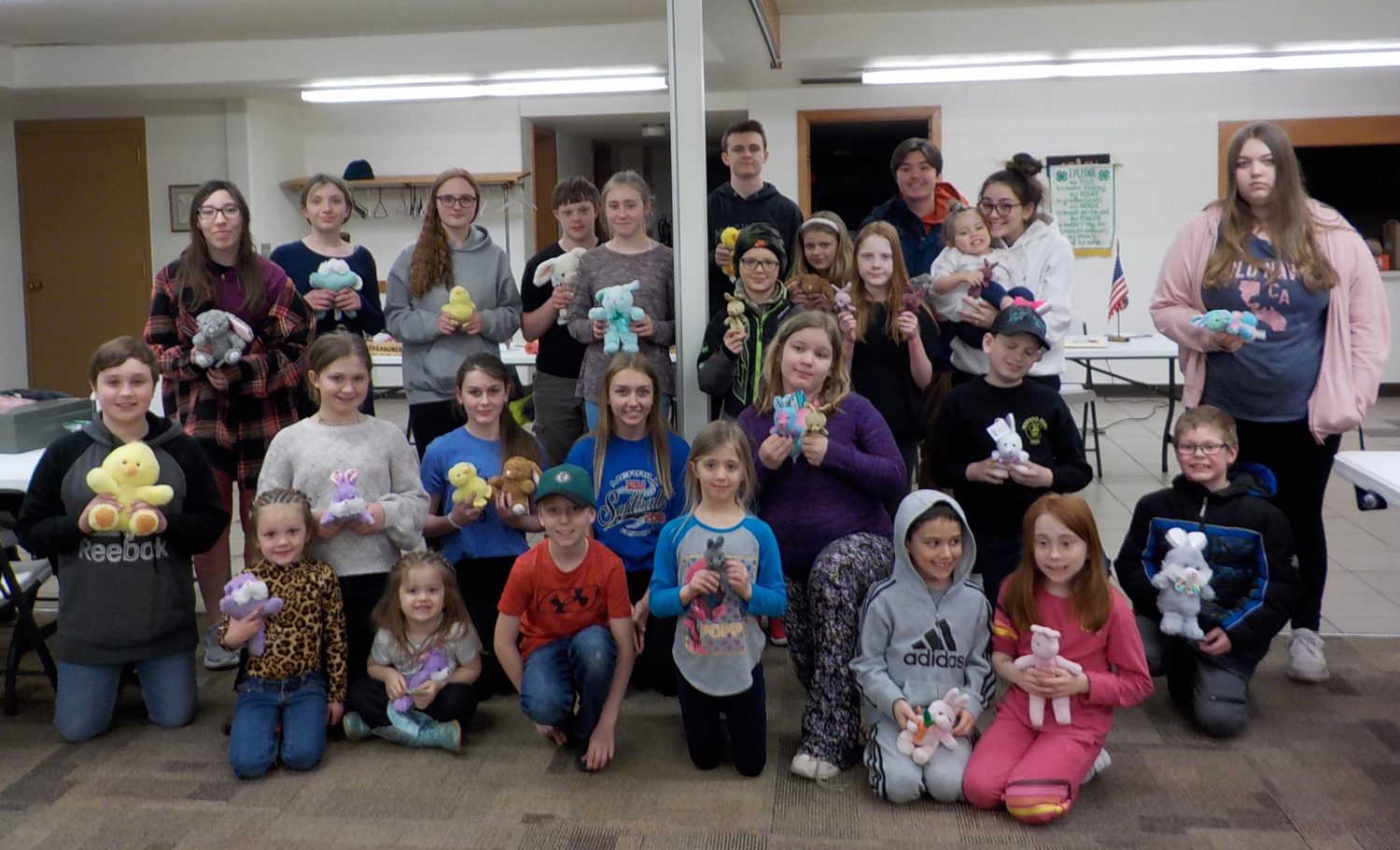 Busy Bees collect stuffed animals for area nursing home residents