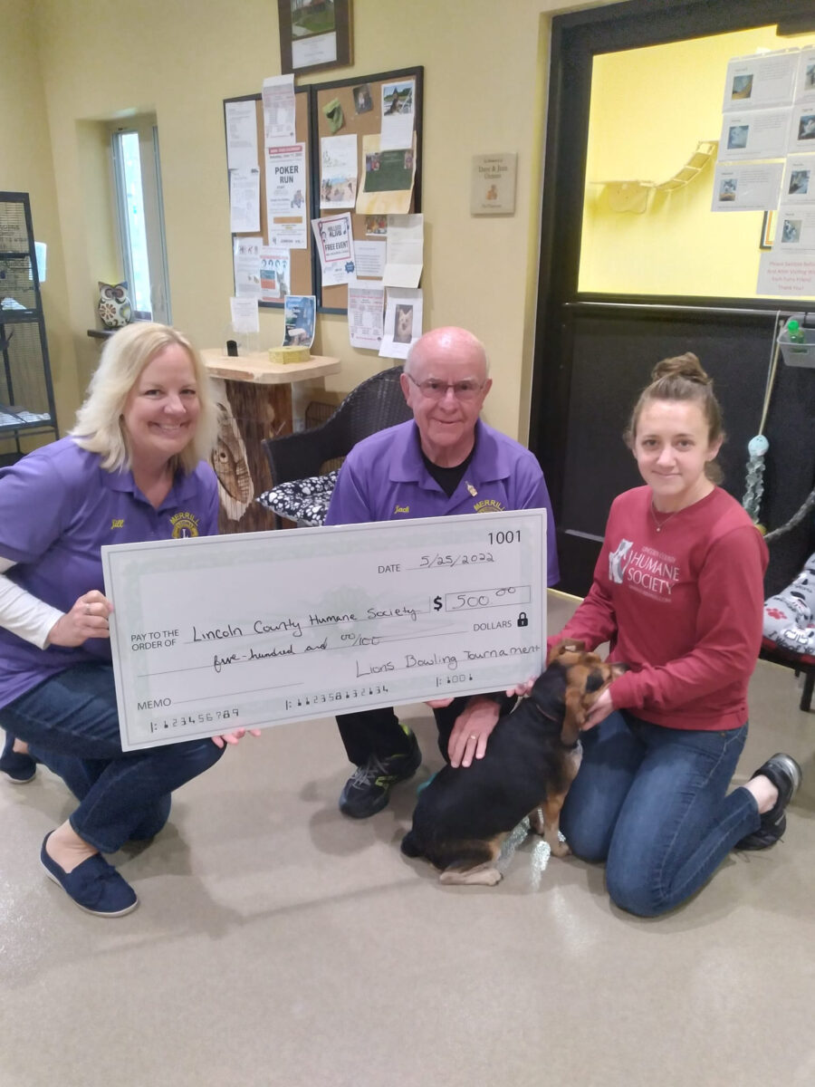 Lions donate to LCHS