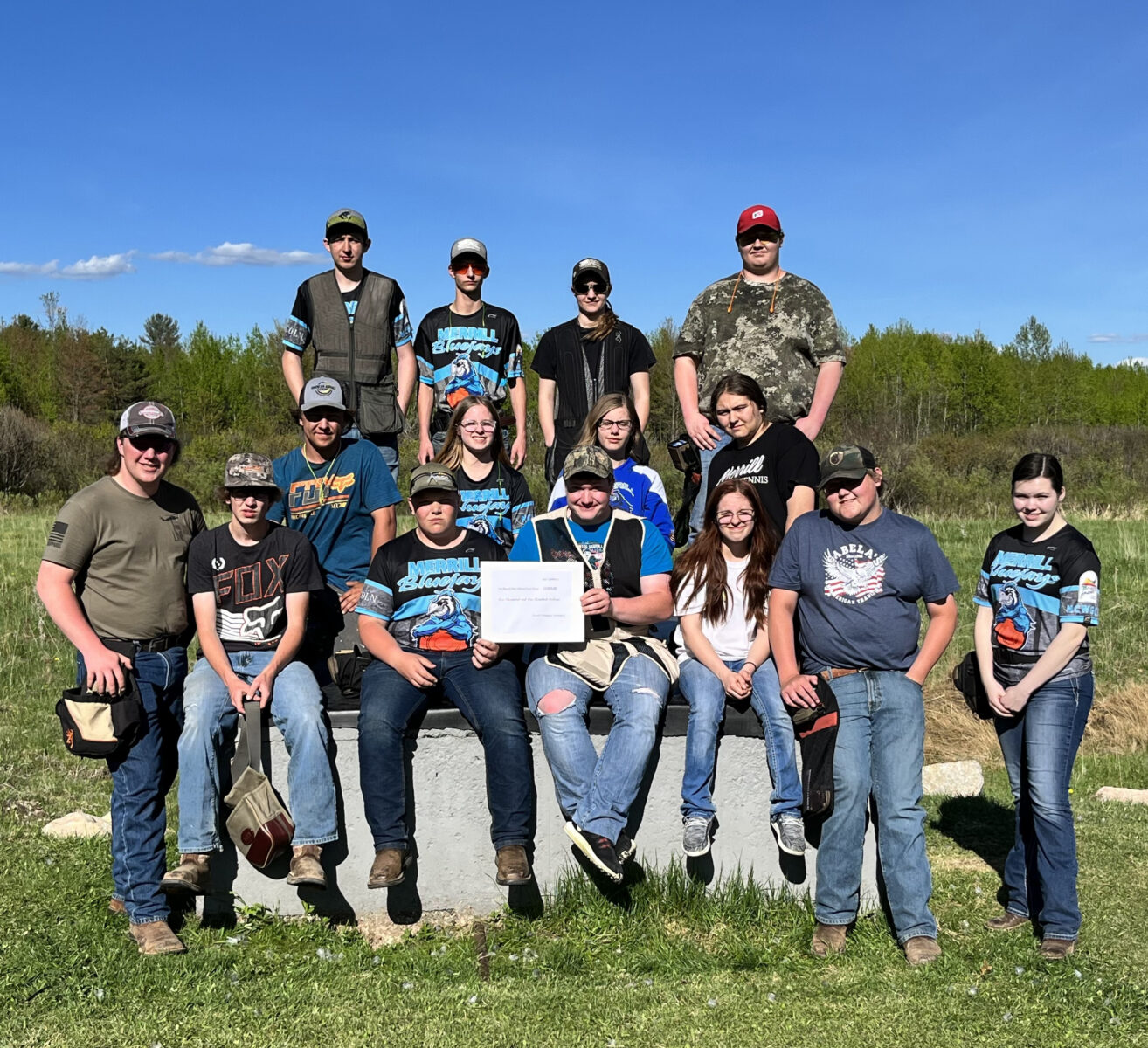 Whitetails Unlimited donates to Bluejay Trap Team