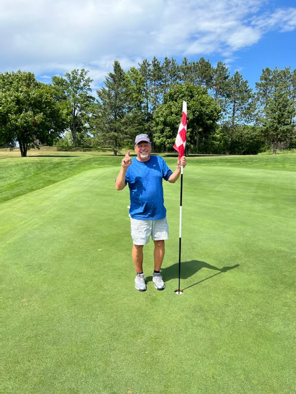 Merrill’s Johnson hits a hole-in-one