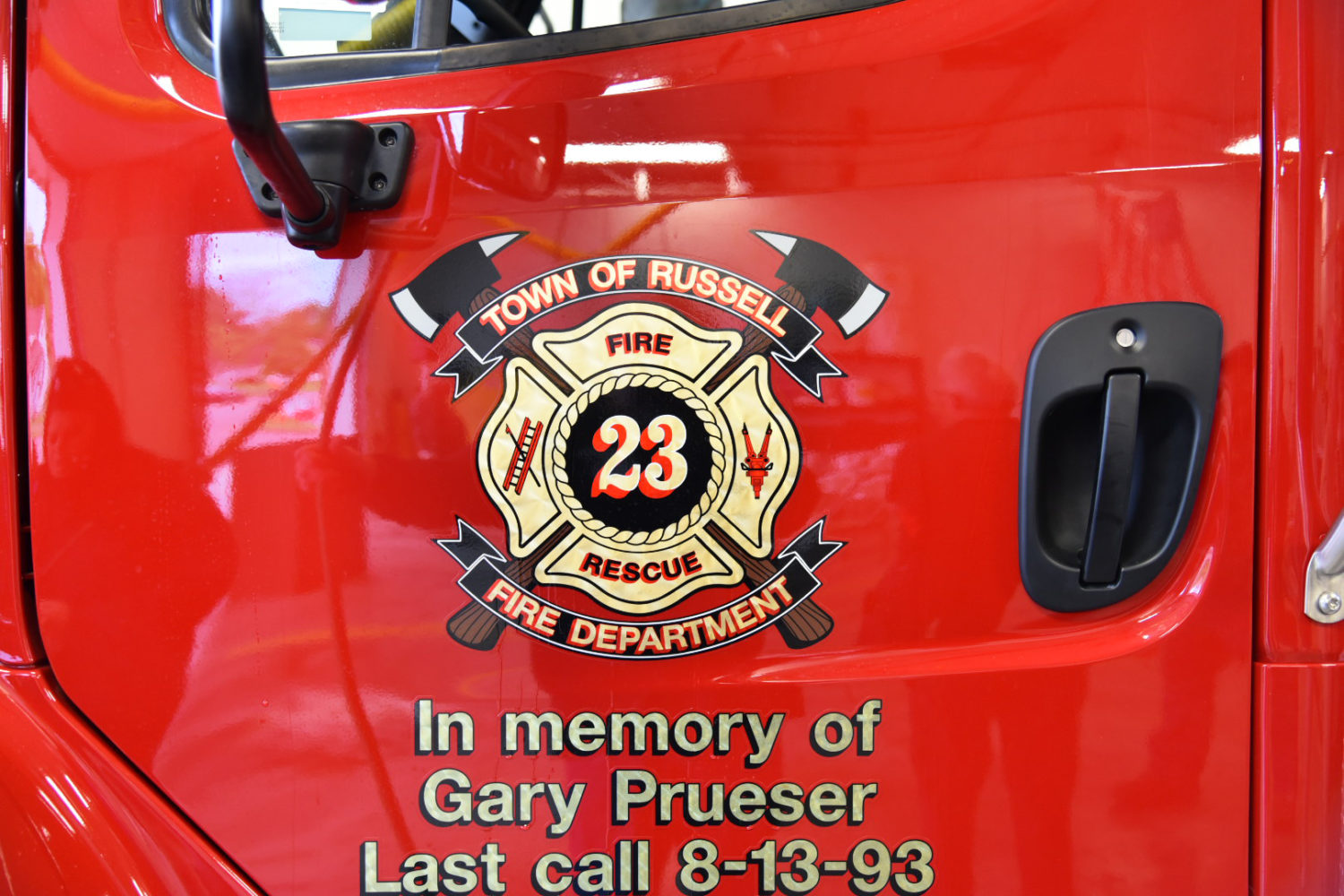 Town of Russell dedicates new Engine 4-23
