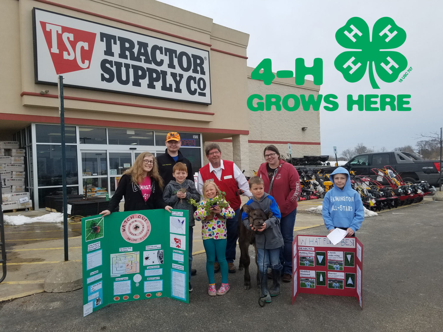 Tractor Supply Company Paper Clover Campaign supports 4-H
