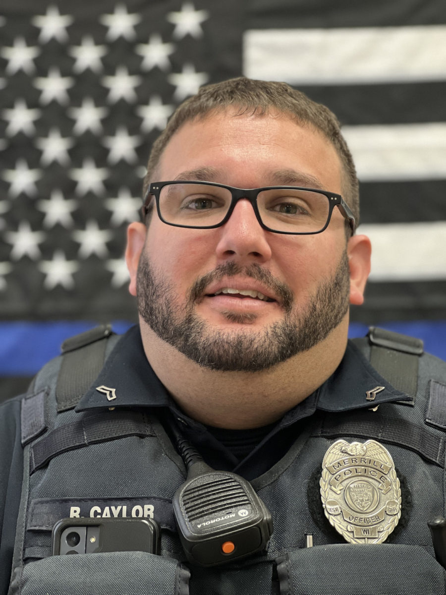 Merrill Police Department promotes Caylor to Patrol Lieutenant