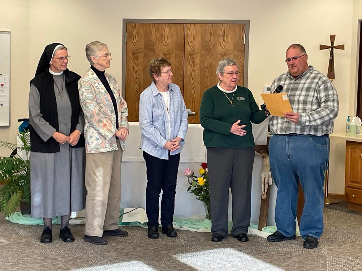 Holy Cross Sisters celebrate the beginning of their 100th year in Merrill