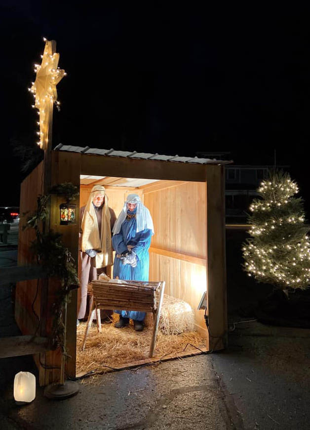 Trinity Merrill Outdoor Live Nativity reenacts the Christmas story Friday evening