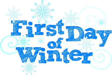 first day of winter clipart