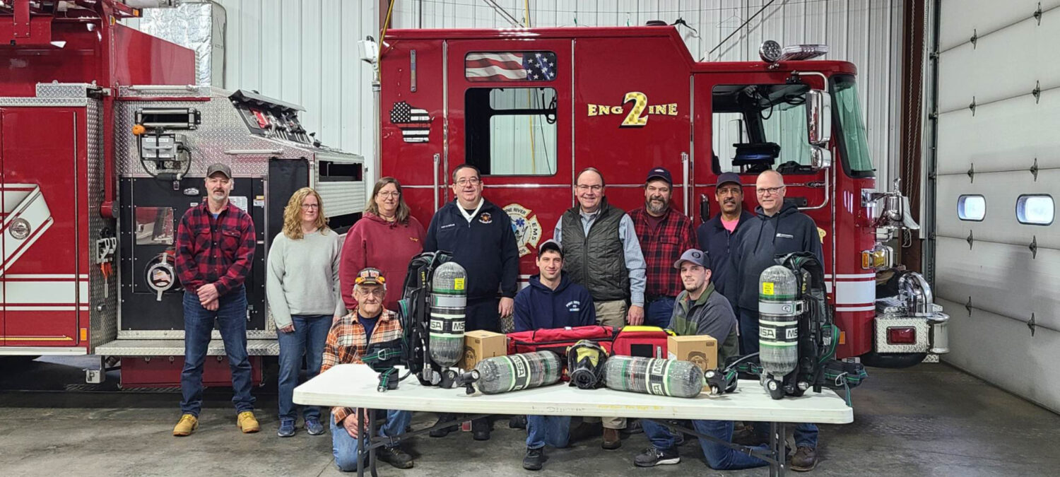 Pine River Fire Department puts new equipment into service