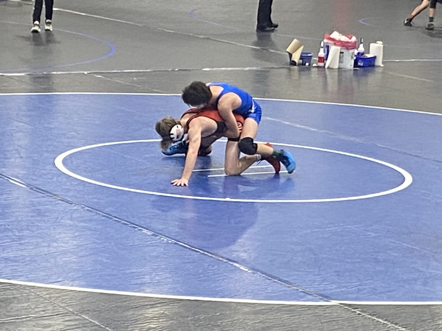 Middle School Conference Wrestling Tournament brings teams to Merrill