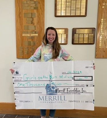 Merrill Foundation, Inc. supports Merrill area Girls on the Run program