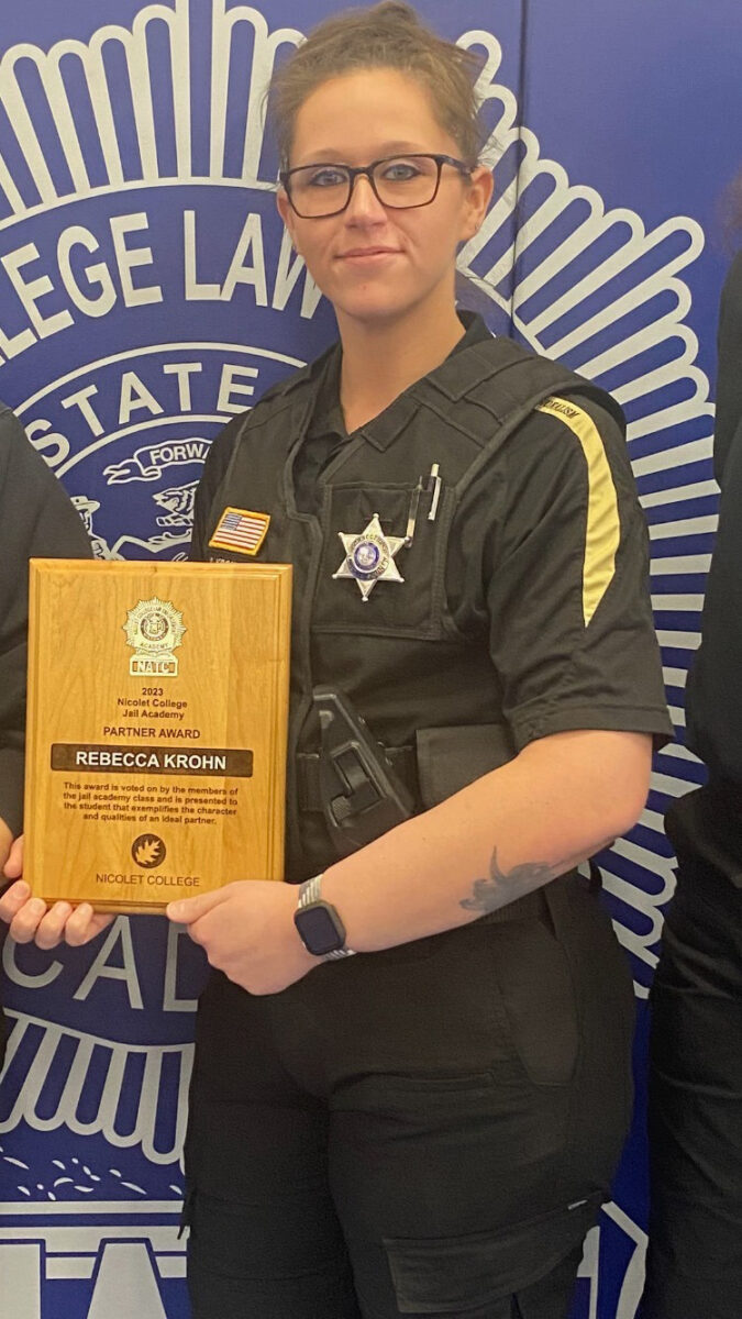 Lincoln County Corrections Officer Krohn recognized