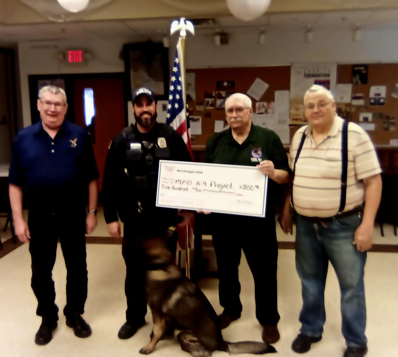 Aerie donates to MPD to help Dasty