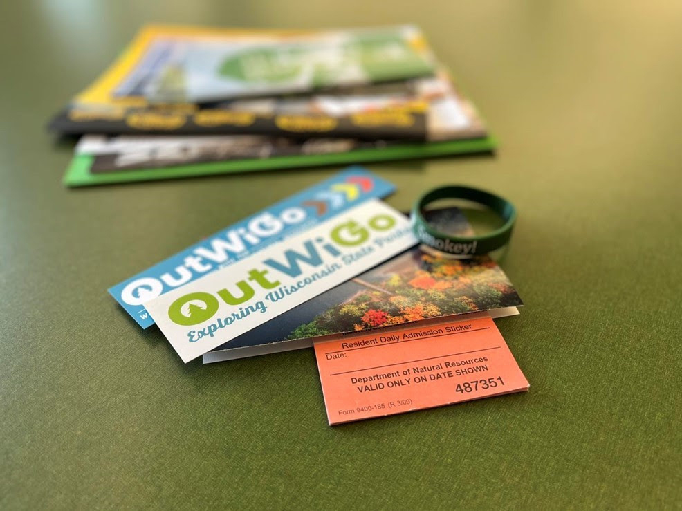 Check out State Park passes at the library