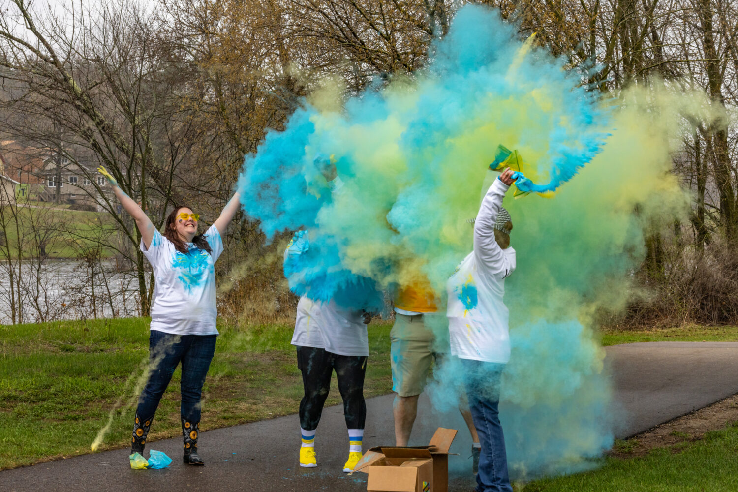 May 6 Color Run in pictures