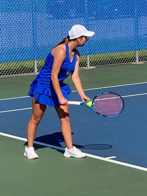Merrill Girls Varsity Tennis out-matched in early season play
