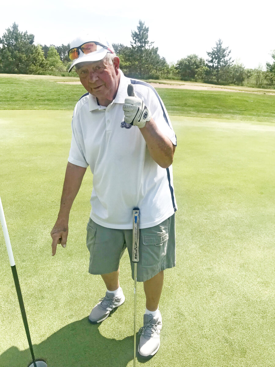 Merrill man makes 2 holes in one … just 28 days apart!