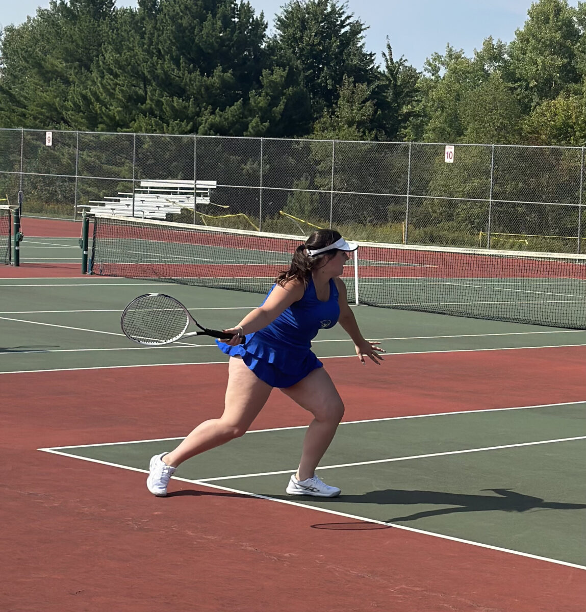 Merrill Girls Varsity Tennis is getting into the swing of things