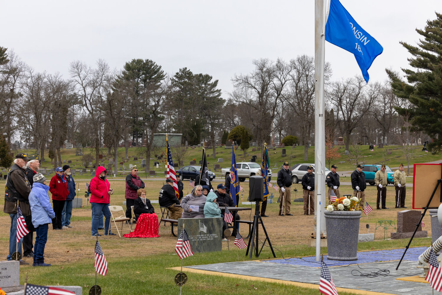 Veterans Memorial ceremony